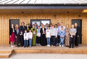 Перші леді України й Естонії відвідали Житомирщину та зустрілися з великими прийомними родинами