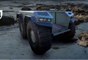 Новини України - У ЗСУ передали унікальну бронеамфібію UNEX UGV
