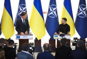 [жестова мова] Спілкування зі ЗМІ за підсумками зустрічі Володимира Зеленського та Марка Рютте