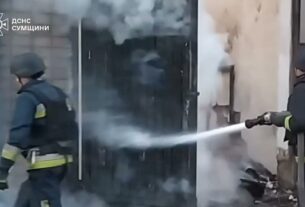 Сумщина: рятувальники ліквідували наслідки масованої ворожої атаки