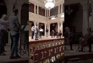 На репетиції в Національній філармонії України #music