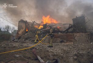 Ракетна атака росіян по Сумщині: загинули 3 людей, з них 1 дитина, травмовано - 11