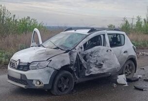 Новини України - На Харківщині окупанти вдарили дроном по цивільному авто, троє поранених