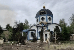 Новини України - Росіяни зруйнували греко-католицький храм у Мирнограді