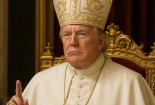 Новини світу - Трамп заявив, що не причетний до власного портрета в образі Папи Римського