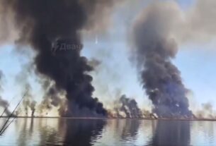 Новини світу - У Краснодарському краї РФ чотири дні горять плавні
