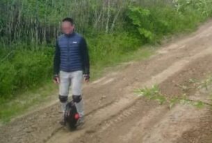 Новини України - Затримано чоловіка, що на моноколесі намагався виїхати в Словаччину