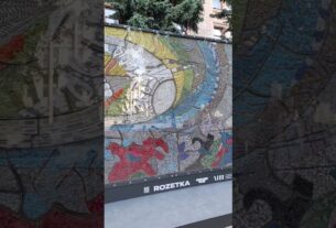 Відтворена мозаїку Алли Горської «Боривітер» #art