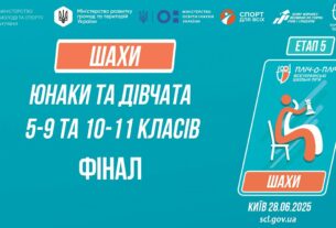 12:30 ШАХИ | Юнаки та дівчата 5-9 та 10-11 класів | ФІНАЛИ | Пліч-о-пліч: Етап 5