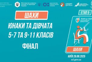 12:30 ШАХИ | Юнаки та дівчата 5-9 та 9-11 класів | ФІНАЛИ | Пліч-о-пліч: Етап 5