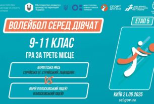 13:00 ВОЛЕЙБОЛ | Дівчата 9-11 класів | Гра за 3 місце | Пліч-о-пліч: Етап 5