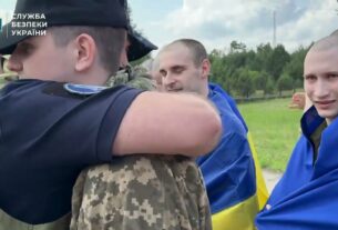 СБУ показала ексклюзивні фото та відео з обміну полонених 9 червня