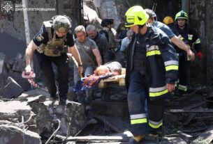 Новини України - У Дніпрі понад 20 постраждалих через атаку Росії