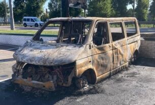Новини України - У поліції назвали кількість підпалів авто військових