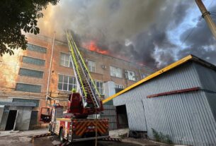 Новини України - У Рівному спалахнула велика пожежа