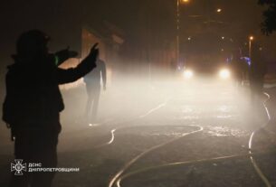 Новини України - Дніпро всю ніч здригався від вибухів: багато пожеж