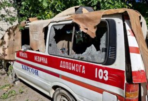 Новини України - Росіяни обстріляли лікарню в Херсоні