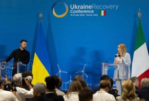 Заява Володимира Зеленського для представників медіа спільно з Джорджею Мелоні