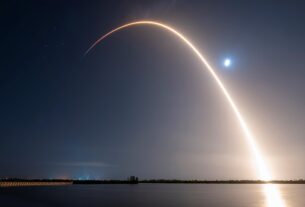 Технології - SpaceX вивела на орбіту супутники конкурента Starlink