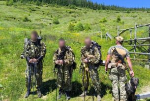 Новини України - В Карпатах службовий пес допоміг затримати ухилянтів