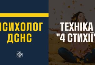 Техніка відновлення психофізичного стану «4 стихії»