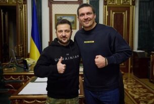 Новини України - Зеленський привітав Усика з премогою в реванші