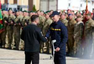 Президент Володимир Зеленський нагородив орденом «За мужність» ІІІ ступеня Максима Пількевича