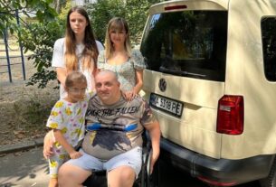 Новини України - Благодійники надали ветерану 66-ї ОМБр інклюзивне авто