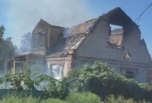 Новини України - На Дніпропетровщині спалахнули пожежі після атаки дронів