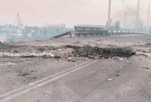 Новини України - Росіяни знову вдарили КАБами по мосту в Херсоні