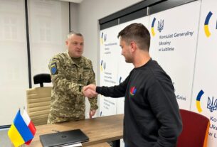 Новини України - У Польщі добровольці підписали контракти із ЗСУ