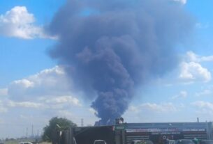 Новини світу - У російському місті повідомляють про пожежу в районі НПЗ
