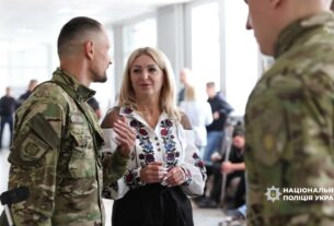Відбувся показ документальної стрічки Ю. Бутусова "35 днів оборони Торецька" бригадою поліції «Лють»