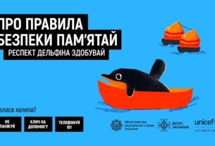 Не запливай далеко за буйки - респект дельфіна заслужи!