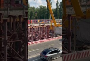 Реконструкція шляхопроводу біля станції метро "Дарниця"