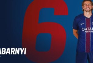 Новини спорту - Забарний обрав номер, під яким виступатиме за ПСЖ