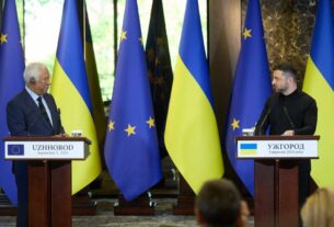 Заяви для медіа Володимира Зеленського та Антоніу Кошти