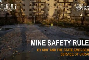 Skif from S.T.A.L.K.E.R. 2 helps State Emergency Service of Ukraine save lives