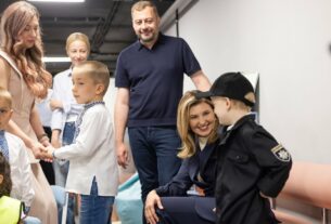 Перша леді України разом із командою Фундації відвідала укриття та Школу Супергероїв на Чернігівщині