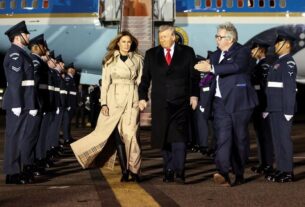 Новини світу - Трамп із першою леді Меланією прибув до Британії з другим держвізитом
