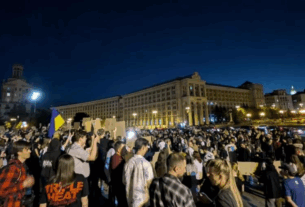 Новини України - У Києві протестують проти посилення покарання для військових