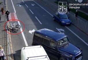 Новини Києва - У Києві водій Mercedes побив велосипедиста до втрати свідомості