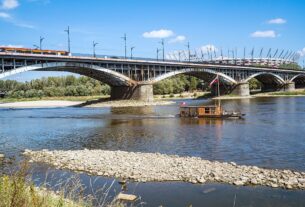 Новини світу - У Варшаві зафіксували рекордно низький рівень води у Віслі