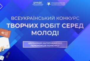 Церемонія нагородження переможців Всеукраїнського конкурсу творчих робіт серед молоді