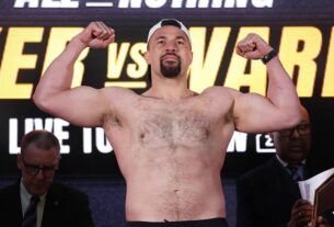 Новини спорту - Джозеф Паркер поділився емоціями після бою з Вордлі