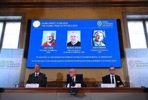Технології - Оголошено лауреатів Нобелівської премії-2025 з фізики
