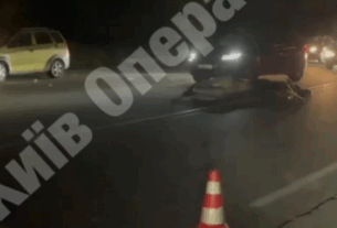 Новини Києва - Під Києвом авто збило лося