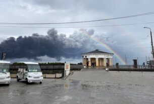 Новини України - Знищену нафтобазу в Криму показали з супутника
