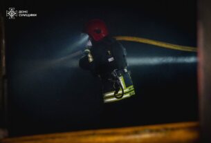 Суми: рятувальники ліквідували пожежу після російського обстрілу