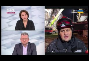 Голова ДСНС України Андрій Даник в ефірі телемарафону "Єдині новини"